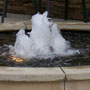 Cast stone pool wall