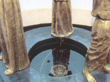 aluminum fountain