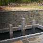 Three Granite Columns Fountain