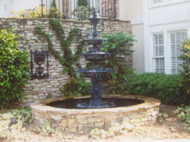 aluminum fountain